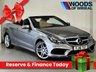 USED 2016 16 MERCEDES-BENZ E-CLASS 2.0 E200 AMG Line Cabriolet 2dr Petrol G-Tronic+ Euro 6 (s/s) (184 ps) DARK RED ROOF+AIRSCARF+LEATHER