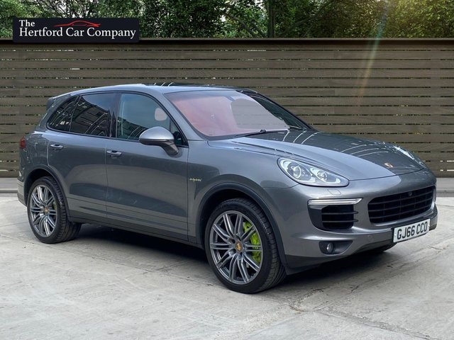 2016 66 Porsche Cayenne 3 3.0 V6 E-Hybrid S SUV 5dr Petrol Plug-in Hybrid TiptronicS 4WD Euro 6 (s/s) (416 ps) 5d AUTO 410 BHP
