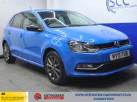 USED 2015 15 VOLKSWAGEN POLO 1.0 BlueMotion Tech SE Design Hatchback 5dr Petrol Manual Euro 6 (s/s) (60 ps) &pound;20 Tax - DAB - Mirror Link