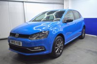 USED 2015 15 VOLKSWAGEN POLO 1.0 BlueMotion Tech SE Design Hatchback 5dr Petrol Manual Euro 6 (s/s) (60 ps) &pound;20 Tax - DAB - Mirror Link