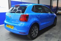 USED 2015 15 VOLKSWAGEN POLO 1.0 BlueMotion Tech SE Design Hatchback 5dr Petrol Manual Euro 6 (s/s) (60 ps) &pound;20 Tax - DAB - Mirror Link