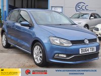 USED 2014 64 VOLKSWAGEN POLO 1.2 TSI BlueMotion Tech SE Hatchback 5dr Petrol Manual Euro 6 (s/s) (90 ps) Parking Sensors - Mirror Link - Cruise Control