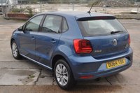USED 2014 64 VOLKSWAGEN POLO 1.2 TSI BlueMotion Tech SE Hatchback 5dr Petrol Manual Euro 6 (s/s) (90 ps) Parking Sensors - Mirror Link - Cruise Control