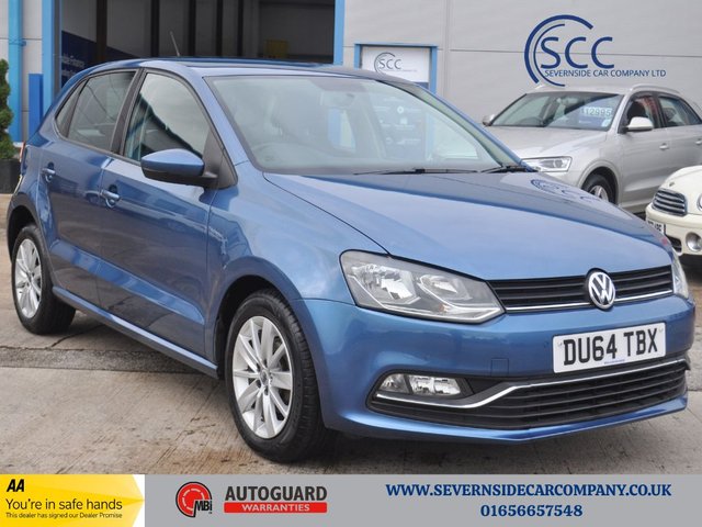2014 64 Volkswagen Polo 1.2 TSI BlueMotion Tech SE Hatchback 5dr Petrol Manual Euro 6 (s/s) (90 ps)