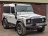 USED 2008 08 LAND ROVER DEFENDER 2.4 TDCi XS Station Wagon 3dr Diesel Manual 4WD SWB Euro 4 (122 bhp) 17x SERVICES, WINCH & PIONEER UNIT!