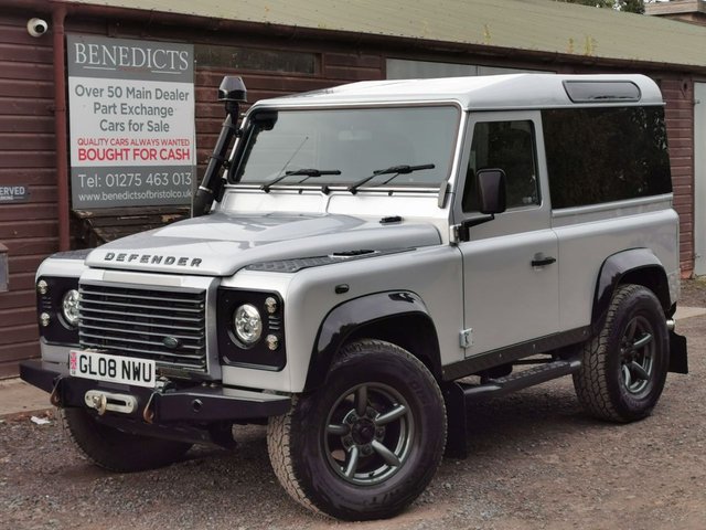 2008 08 Land Rover Defender 2.4 TDCi XS Station Wagon 3dr Diesel Manual 4WD SWB Euro 4 (122 bhp)