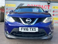 USED 2016 16 NISSAN QASHQAI 1.5 dCi N-Connecta SUV 5dr Diesel Manual 2WD Euro 6 (s/s) (110 ps) HUGE SPEC, &pound;20.00 A YEAR TO TAX, 74.3 MPG!!!