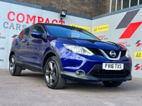 USED 2016 16 NISSAN QASHQAI 1.5 dCi N-Connecta SUV 5dr Diesel Manual 2WD Euro 6 (s/s) (110 ps) HUGE SPEC, &pound;20.00 A YEAR TO TAX, 74.3 MPG!!!
