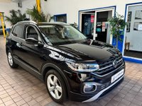 USED 2021 21 VOLKSWAGEN T-CROSS 1.0 TSI SEL SUV 5dr Petrol DSG Euro 6 (s/s) (110 ps) ANDROID APPLE CARPLAY PART LEATHER INTERIOR CRUISE CONTROL PARKING SENSORS 1 OWNER SERVICE HISTORY WARRANTY
