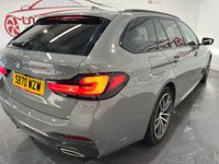 USED 2021 70 BMW 5 SERIES 2.0 530e 12kWh M Sport Touring 5dr Petrol Plug-in Hybrid Steptronic xDrive Euro 6 (s/s) (292 ps) 2 keys, FSH, reverse cam, digi dash