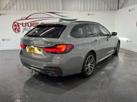 USED 2021 70 BMW 5 SERIES 2.0 530e 12kWh M Sport Touring 5dr Petrol Plug-in Hybrid Steptronic xDrive Euro 6 (s/s) (292 ps) 2 keys, FSH, reverse cam, digi dash