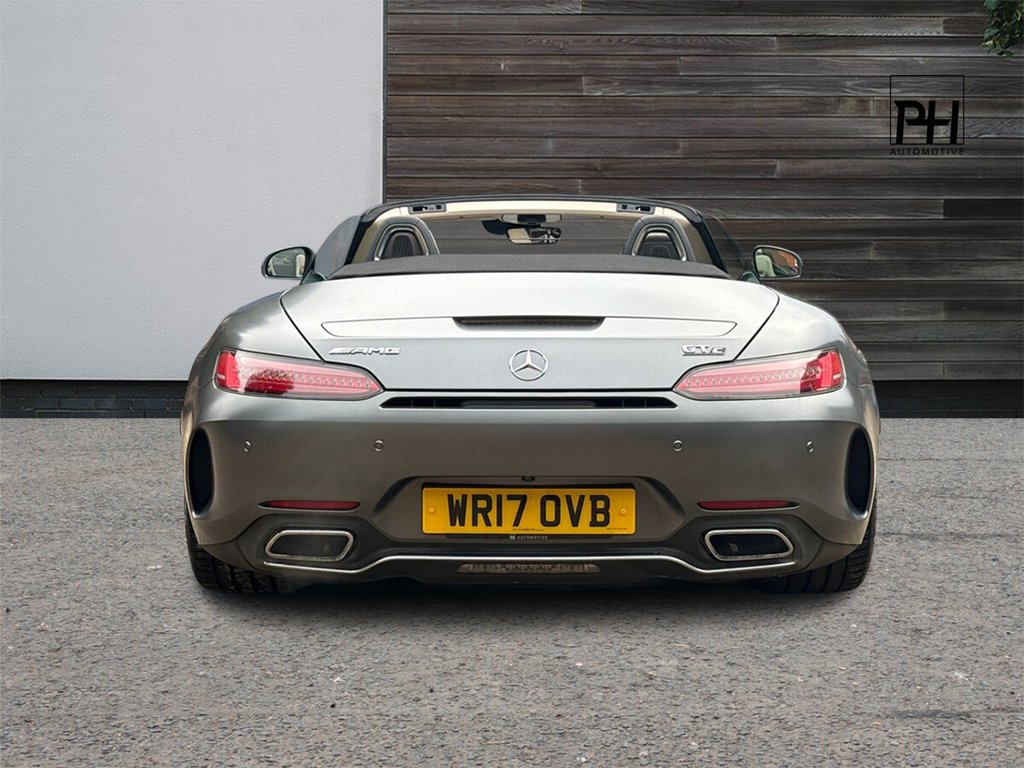 USED 2017 17 MERCEDES-BENZ AMG GT 4.0 V8 BiTurbo C Roadster 2dr Petrol SpdS DCT Euro 6 (s/s) (557 ps) MB HISTORY|AMG SEATS|BURMESTER
