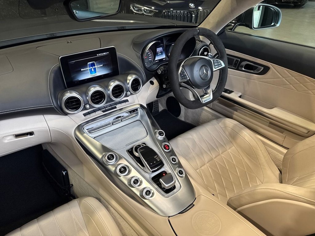 USED 2017 17 MERCEDES-BENZ AMG GT 4.0 V8 BiTurbo C Roadster 2dr Petrol SpdS DCT Euro 6 (s/s) (557 ps) MB HISTORY|AMG SEATS|BURMESTER