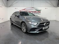 USED 2018 68 MERCEDES-BENZ CLS CLASS 2.9 CLS400d AMG Line (Premium Plus) Coupe 4dr Diesel G-Tronic 4MATIC Euro 6 (s/s) (340 ps) 2 keys, FMDHS, pan roof, digi dash