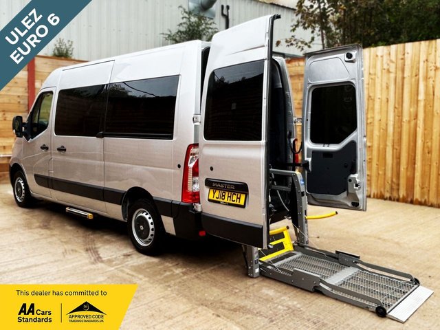 View our Renault Master MWB M/R 5 Seat Wheelchair Accessible Disabled Access Vehicle WAV