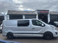 USED 2017 17 VAUXHALL VIVARO 1.6 CDTi 2900 Sportive Panel Van 5dr Diesel Manual L2 H1 Euro 6 (120 ps) REVERSE CAMERA+