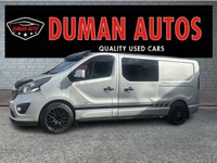 USED 2017 17 VAUXHALL VIVARO 1.6 CDTi 2900 Sportive Panel Van 5dr Diesel Manual L2 H1 Euro 6 (120 ps) REVERSE CAMERA+