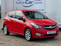 USED 2016 66 VAUXHALL VIVA 1.0i SL Hatchback 5dr Petrol Manual Euro 6 (75 ps) www.suffolkcarcentre.co.uk - Located at Lowestoft