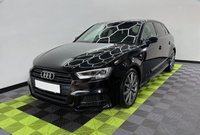 USED 2017 67 AUDI A3 2.0 TDI Black Edition Sportback 5dr Diesel Manual Euro 6 (s/s) (150 ps) 