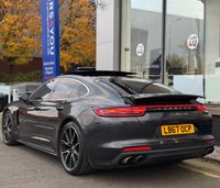 USED 2018 67 PORSCHE PANAMERA 2.9T V6 4S Saloon 5dr Petrol PDK 4WD Euro 6 (s/s) (440 ps) THIS CAR COMES WITH 6 MONTHS WARRANTY , BREAKDOWN COVER & RECOVERY++  GREAT EXAMPLE OF AUTOMATIC 4 WHEEL DRIVE APPLE CAR PLAY/ ANDRIOD AUTO + NAVIGATION SYSTEM + BLUETOOTH + DAB RADIO + USB CONNECTION + AUX CONNECTION + FRONT AND REAR PARKING SENSORS + REVERSING CAMERA + FULL  LEATHER TRIM  + FRONT HEATED SEATS + REAR HEATED SEATS + MEMORY SEATS + CRUISE CONTROL + CLIMATE CONTROL + PRIVACY GLASS + 21 INCH ALLOY WHEELS + FRONT AND BACK COOLING SEATS DUAL PANAROMIC ROOF/ SUN ROOF + BOSE SOUND SYST