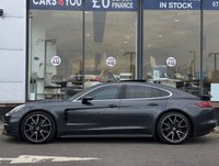 USED 2018 67 PORSCHE PANAMERA 2.9T V6 4S Saloon 5dr Petrol PDK 4WD Euro 6 (s/s) (440 ps) THIS CAR COMES WITH 6 MONTHS WARRANTY , BREAKDOWN COVER & RECOVERY++  GREAT EXAMPLE OF AUTOMATIC 4 WHEEL DRIVE APPLE CAR PLAY/ ANDRIOD AUTO + NAVIGATION SYSTEM + BLUETOOTH + DAB RADIO + USB CONNECTION + AUX CONNECTION + FRONT AND REAR PARKING SENSORS + REVERSING CAMERA + FULL  LEATHER TRIM  + FRONT HEATED SEATS + REAR HEATED SEATS + MEMORY SEATS + CRUISE CONTROL + CLIMATE CONTROL + PRIVACY GLASS + 21 INCH ALLOY WHEELS + FRONT AND BACK COOLING SEATS DUAL PANAROMIC ROOF/ SUN ROOF + BOSE SOUND SYST