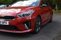 USED 2021 21 KIA CEED 1.5 T-GDi GT-Line Hatchback 5dr Petrol Manual Euro 6 (s/s) (158 bhp) KIA SERVICE HISTORY,