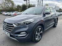 USED 2017 67 HYUNDAI TUCSON 1.6 Petrol (T-GDI), Sport Edition, Manual, Euro 6, SUV. 