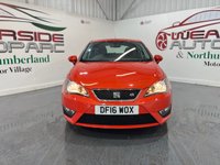 USED 2016 16 SEAT IBIZA 1.0 EcoTSI FR Hatchback 5dr Petrol DSG Euro 6 (s/s) (110 ps) FSH, alloys, apple car play, A/C