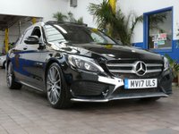 USED 2017 17 MERCEDES-BENZ C-CLASS 2.1 C220d AMG Line (Premium) Estate 5dr Diesel G-Tronic+ Euro 6 (s/s) (170 ps) SAT NAV LEATHER HEATED SEATS SUNROOF REAR VIEW CAMERA CRUISE CONTROL PARKING SENSORS 3 OWNERS EXCELLENT SERVICE HISTORY 3 SERVICES TO 83K MILES NOV 2024
