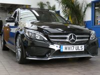 USED 2017 17 MERCEDES-BENZ C-CLASS 2.1 C220d AMG Line (Premium) Estate 5dr Diesel G-Tronic+ Euro 6 (s/s) (170 ps) SAT NAV LEATHER HEATED SEATS SUNROOF REAR VIEW CAMERA CRUISE CONTROL PARKING SENSORS 3 OWNERS EXCELLENT SERVICE HISTORY 3 SERVICES TO 83K MILES NOV 2024