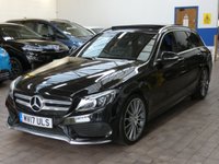 USED 2017 17 MERCEDES-BENZ C-CLASS 2.1 C220d AMG Line (Premium) Estate 5dr Diesel G-Tronic+ Euro 6 (s/s) (170 ps) SAT NAV LEATHER HEATED SEATS SUNROOF REAR VIEW CAMERA CRUISE CONTROL PARKING SENSORS 3 OWNERS EXCELLENT SERVICE HISTORY 3 SERVICES TO 83K MILES NOV 2024
