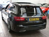 USED 2017 17 MERCEDES-BENZ C-CLASS 2.1 C220d AMG Line (Premium) Estate 5dr Diesel G-Tronic+ Euro 6 (s/s) (170 ps) SAT NAV LEATHER HEATED SEATS SUNROOF REAR VIEW CAMERA CRUISE CONTROL PARKING SENSORS 3 OWNERS EXCELLENT SERVICE HISTORY 3 SERVICES TO 83K MILES NOV 2024