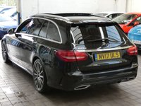USED 2017 17 MERCEDES-BENZ C-CLASS 2.1 C220d AMG Line (Premium) Estate 5dr Diesel G-Tronic+ Euro 6 (s/s) (170 ps) SAT NAV LEATHER HEATED SEATS SUNROOF REAR VIEW CAMERA CRUISE CONTROL PARKING SENSORS 3 OWNERS EXCELLENT SERVICE HISTORY 3 SERVICES TO 83K MILES NOV 2024