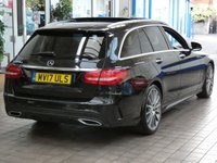 USED 2017 17 MERCEDES-BENZ C-CLASS 2.1 C220d AMG Line (Premium) Estate 5dr Diesel G-Tronic+ Euro 6 (s/s) (170 ps) SAT NAV LEATHER HEATED SEATS SUNROOF REAR VIEW CAMERA CRUISE CONTROL PARKING SENSORS 3 OWNERS EXCELLENT SERVICE HISTORY 3 SERVICES TO 83K MILES NOV 2024
