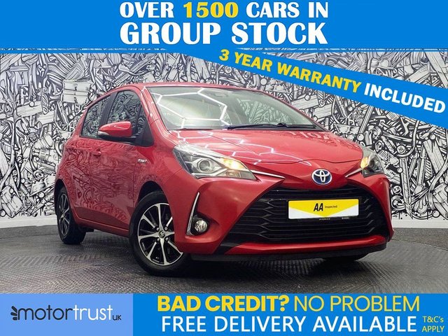 2019 TOYOTA YARIS 1.5 VVT H ICON TECH HATCHBACK 5DR PETROL HYBRID E CVT EURO... photo