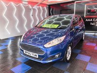 USED 2016 65 FORD FIESTA 1.25 Zetec Hatchback 5dr Petrol Manual Euro 6 (82 ps) 
