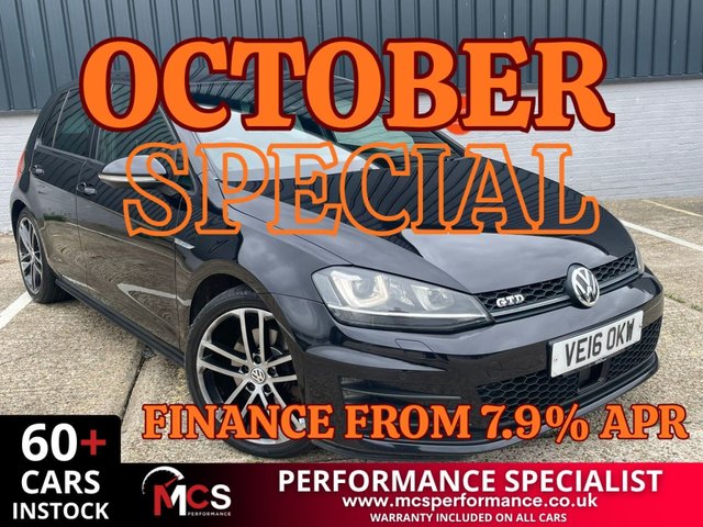 2016 16 VOLKSWAGEN GOLF 2.0 TDI BlueMotion Tech GTD Hatchback 5dr Diesel DSG Euro 6 (s/s) (184 ps) *OCTOBER SPECIAL - 7.9% APR*