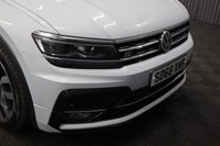USED 2018 68 VOLKSWAGEN TIGUAN 2.0 TDI R-Line SUV 5dr Diesel Manual Euro 6 (s/s) (150 ps) PANORAMIC SUNROOF / PEARLESCENT WHITE / ONE PREVIOUS OWNER
