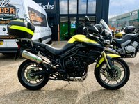 USED 2011 11 TRIUMPH TIGER 800 ABS - BUY ONLINE 24 HRS A DAY - FINANCE AVAILABLE - ALL TYPES OF CREDIT ACCEPTED WITH TOP BOX & DELKEVIC EXHAUST