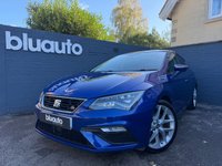 USED 2018 18 SEAT LEON 1.8 TSI FR Technology Hatchback 5dr Petrol DSG Euro 6 (s/s) (180 ps) Apple Carplay & Android Auto, Rear Parking Sensors, Satellite Navigation, Ambient Lighting, Part Leather Interior, Power Folding Heated Wingmirrors