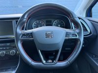 USED 2018 18 SEAT LEON 1.8 TSI FR Technology Hatchback 5dr Petrol DSG Euro 6 (s/s) (180 ps) Apple Carplay & Android Auto, Rear Parking Sensors, Satellite Navigation, Ambient Lighting, Part Leather Interior, Power Folding Heated Wingmirrors