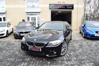 USED 2012 12 BMW 5 SERIES 2.0 520D M SPORT 4d AUTO 181 BHP SAT NAV FULL BMSH