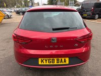 USED 2018 68 SEAT LEON 1.5 TSI EVO FR Sport Hatchback 5dr Petrol DSG Euro 6 (s/s) (150 ps) 