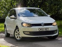 USED 2012 12 VOLKSWAGEN POLO 1.2 Match Hatchback 3dr Petrol Manual Euro 5 (60 ps) 