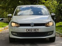 USED 2012 12 VOLKSWAGEN POLO 1.2 Match Hatchback 3dr Petrol Manual Euro 5 (60 ps) 