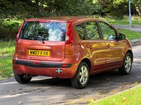 USED 2007 07 NISSAN NOTE 1.6 16v SE Hatchback 5dr Petrol Automatic (166 g/km, 109 bhp) 