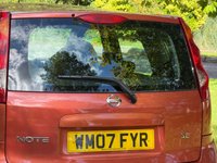 USED 2007 07 NISSAN NOTE 1.6 16v SE Hatchback 5dr Petrol Automatic (166 g/km, 109 bhp) 