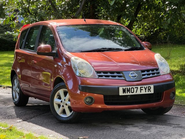 2007 07 Nissan Note 1.6 16v SE Hatchback 5dr Petrol Automatic (166 g/km, 109 bhp)