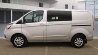 USED 2023 23 FORD TRANSIT CUSTOM 2.0 300 EcoBlue Limited Crew Van Double Cab 5dr Diesel Auto L1 H1 Euro 6 (130 ps) 