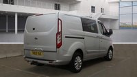 USED 2023 23 FORD TRANSIT CUSTOM 2.0 300 EcoBlue Limited Crew Van Double Cab 5dr Diesel Auto L1 H1 Euro 6 (130 ps) 